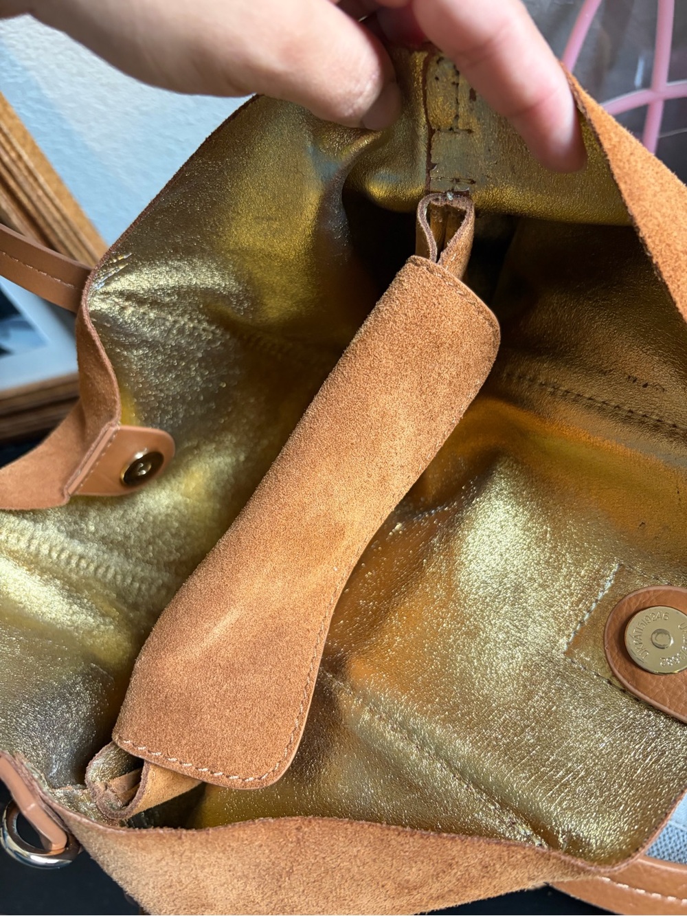 Casual Suede Bag - Picture 8 of 8